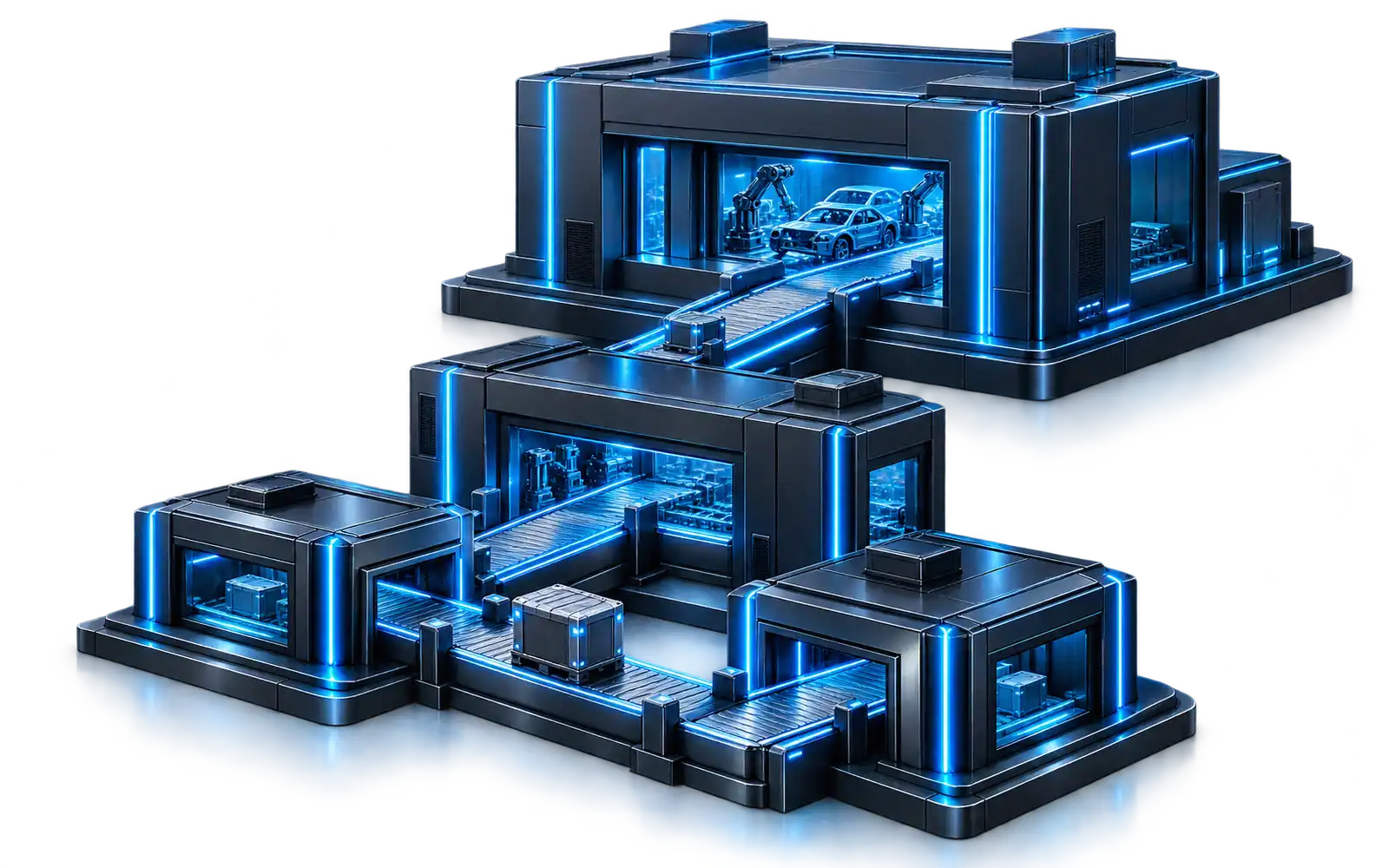 OTOEDI: main industry and two-tier supplier block, shipment case
